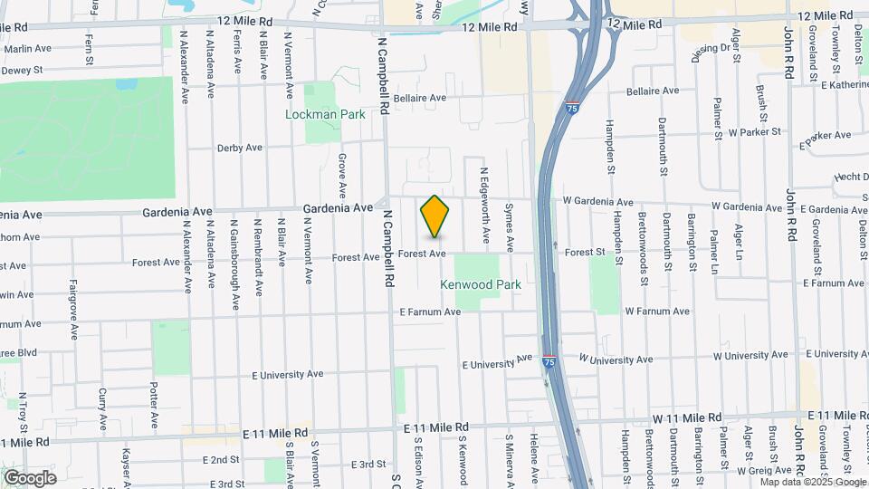 809 N Dorchester Ave Map and Location Details