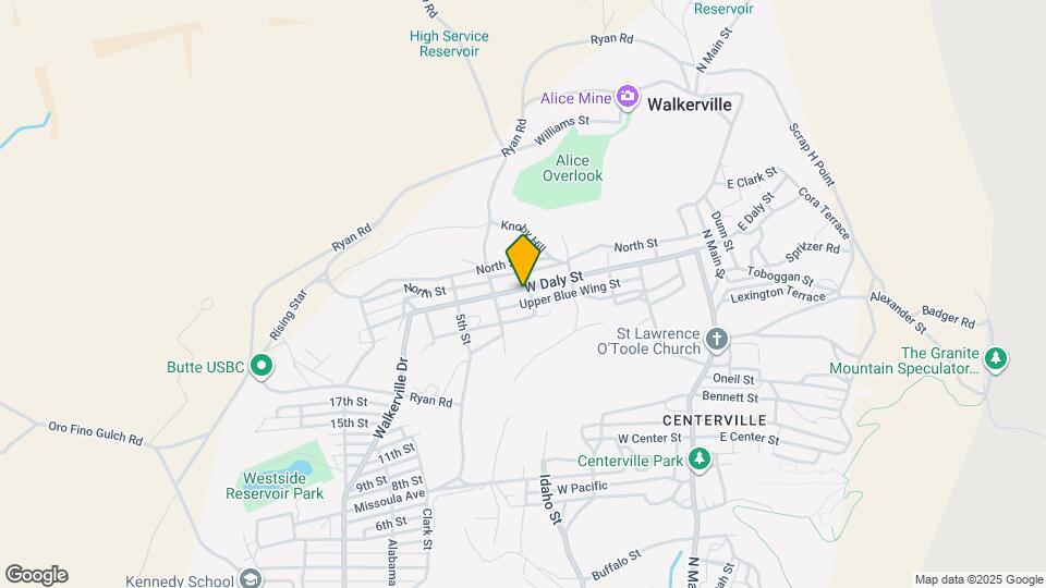 406 W Daly St Mapa y Detalles de la Ubicación