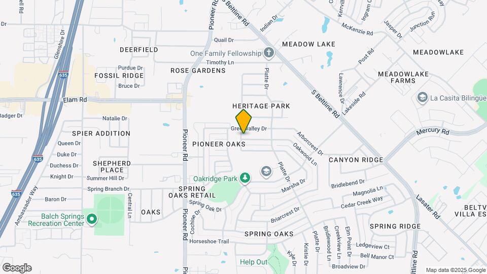 15140 Oakwood Ln Map and Location Details