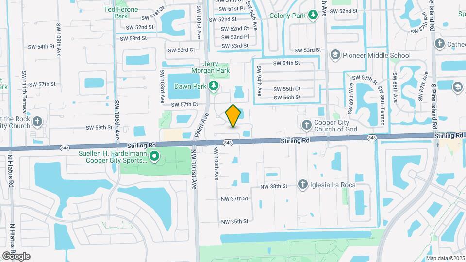 9719 Darlington Pl Map and Location Details