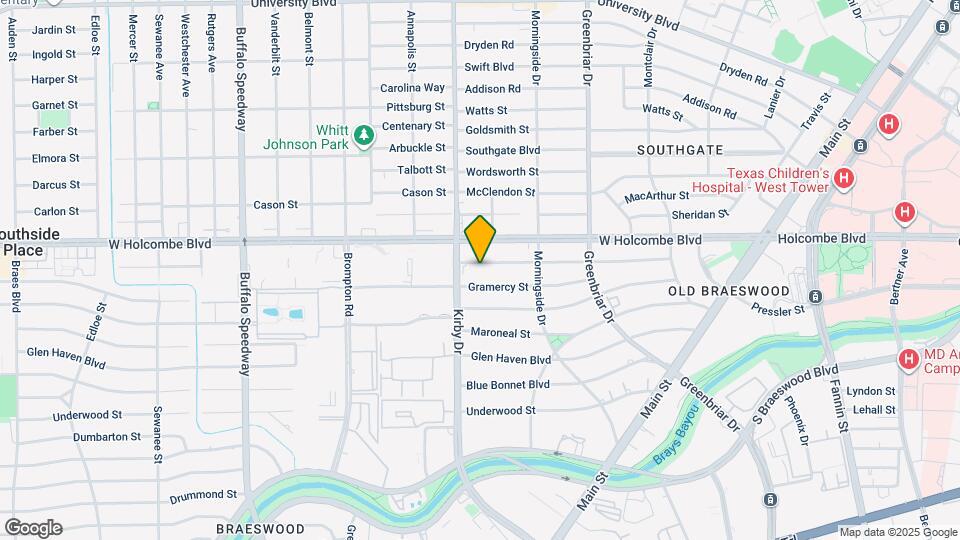 2509 Dorrington St Map and Location Details