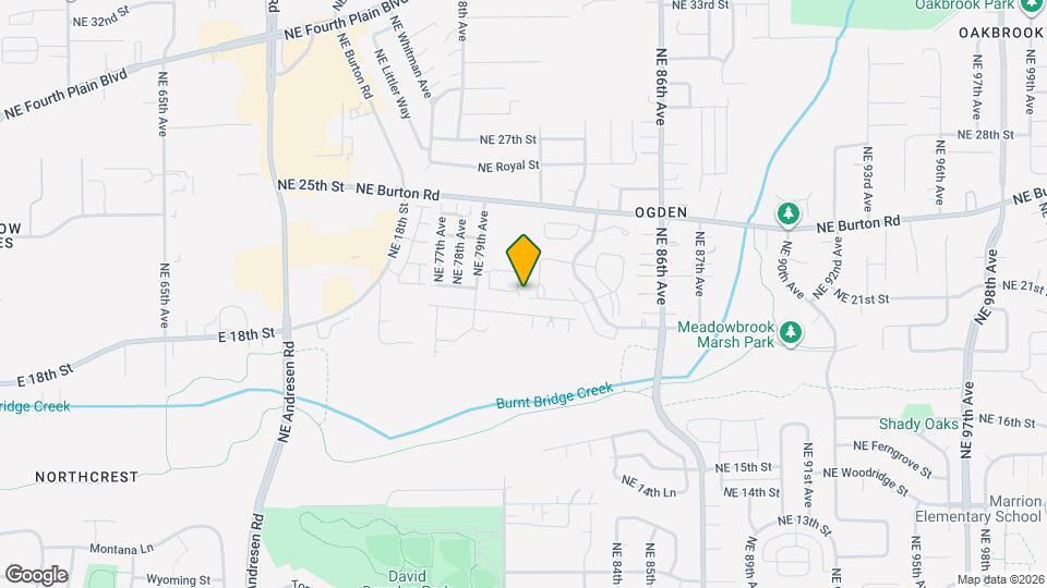 2103 NE 81st Ave Map and Location Details