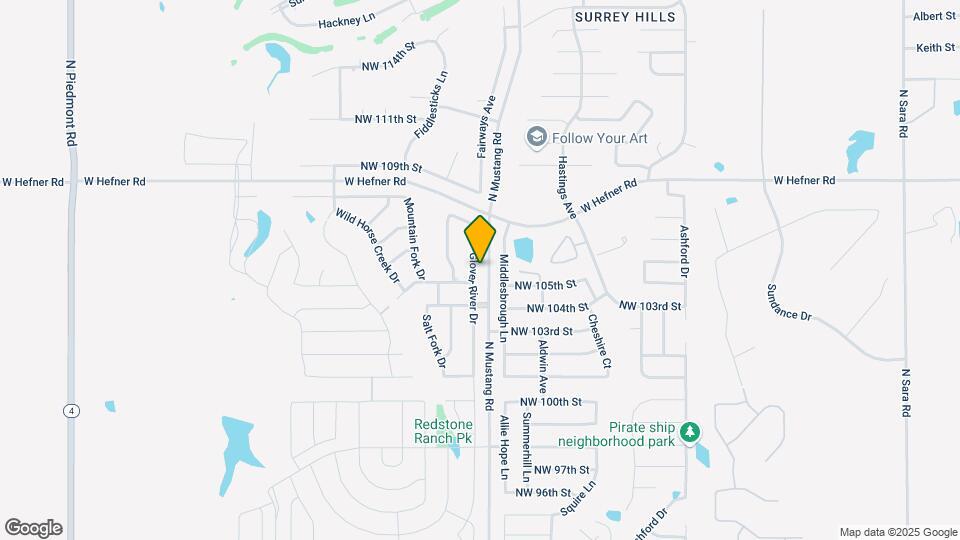 10608 Glover River Dr Map and Location Details