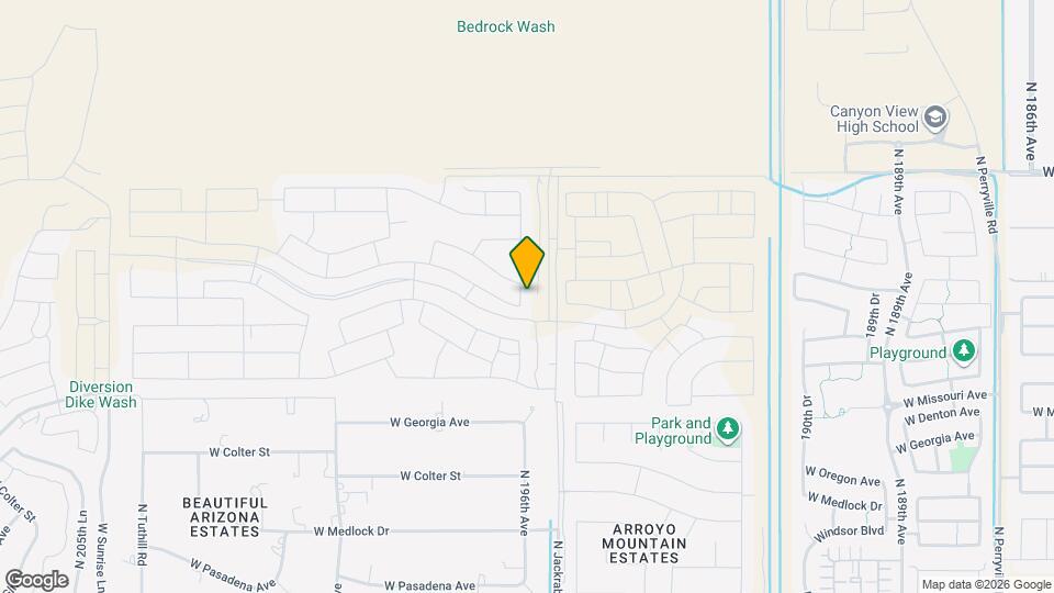 5815 N 195th Dr Map and Location Details