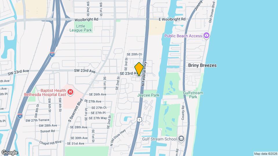 1209 Coastal Bay Blvd Mapa y Detalles de la Ubicación