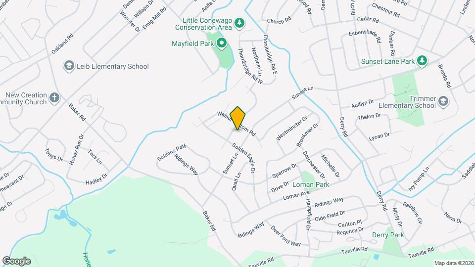 2119 Walnut Bottom Rd Map and Location Details