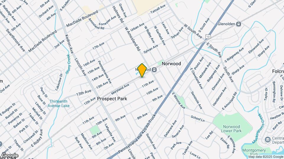 542 Maryland Avenue, Unit First Floor Unit Map and Location Details