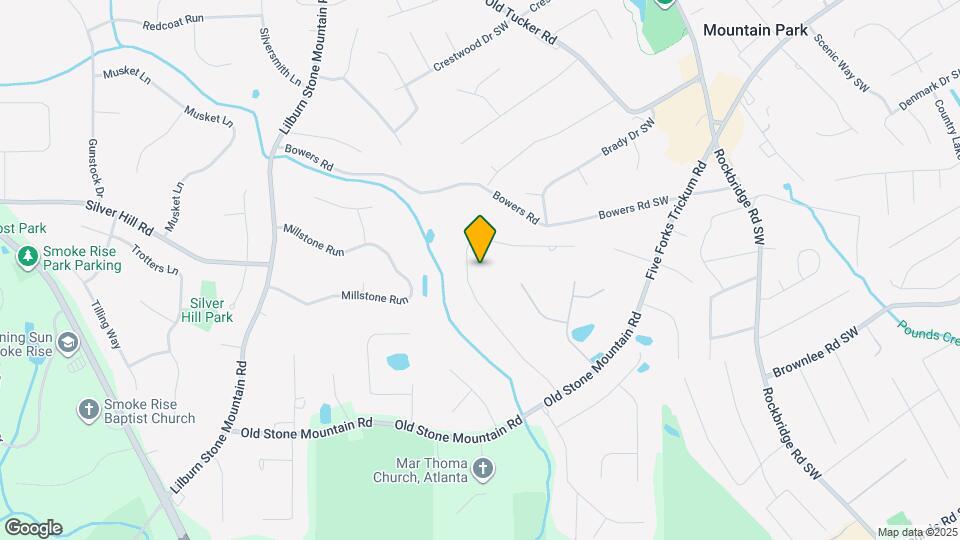 1829 E Gate Dr Map and Location Details