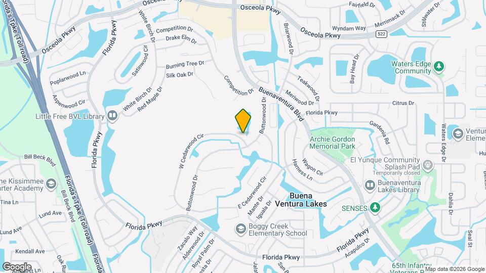74 W Cedarwood Cir Mapa y Detalles de la Ubicación