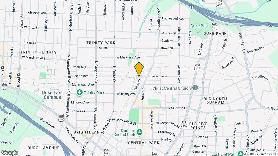 929 Orient St Map and Location Details