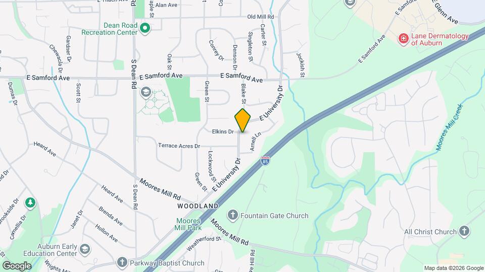 1144 E University Dr Map and Location Details