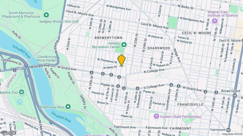 1242 N Taney St Map and Location Details