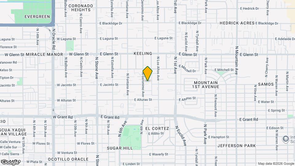 415 E Jacinto St, Unit 417 Mapa y Detalles de la Ubicación