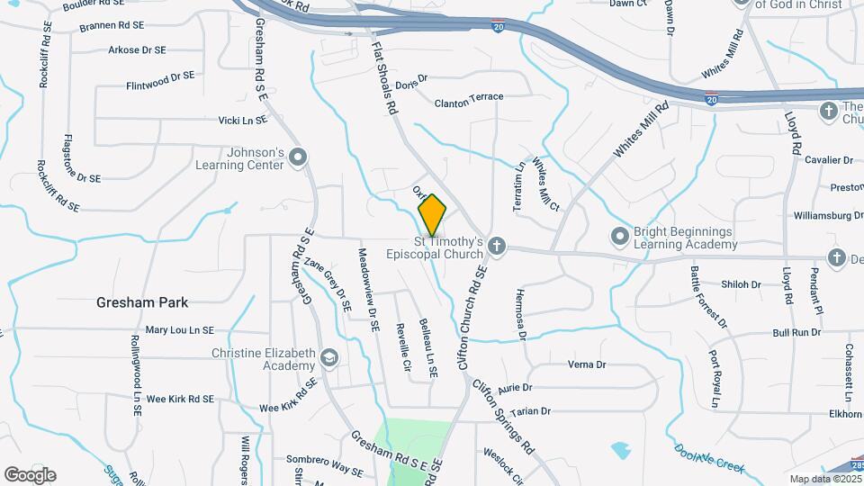 2157 Shoals Way Map and Location Details