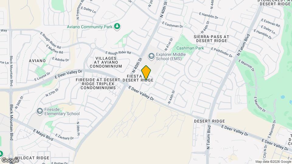 4056 E Abraham Ln Mapa y Detalles de la Ubicación