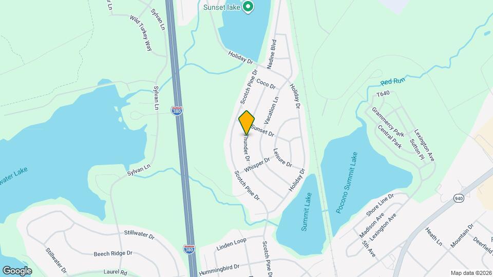 1170 Thunder Dr Map and Location Details