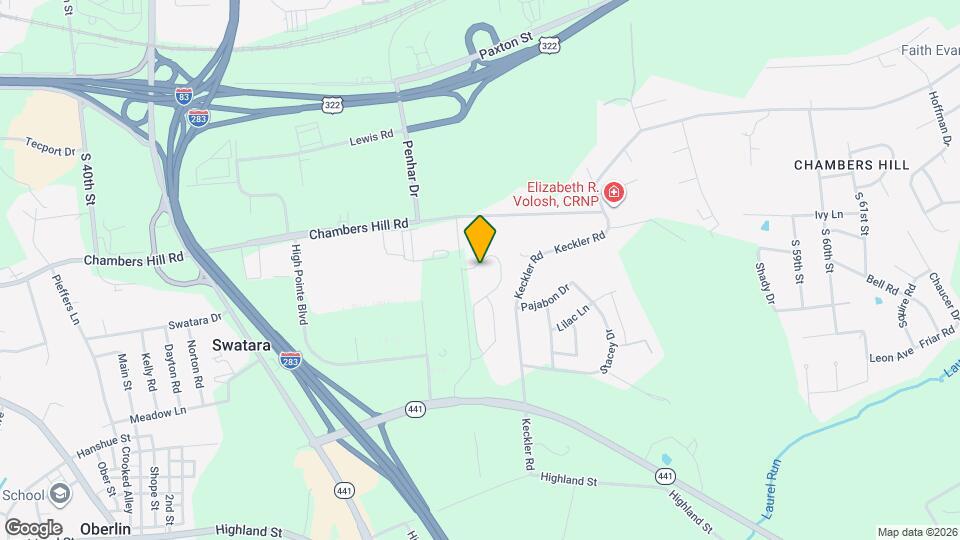 639 Winding Ln Map and Location Details