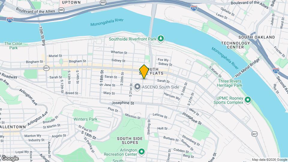 2202 Sarah St, Unit 2 Map and Location Details