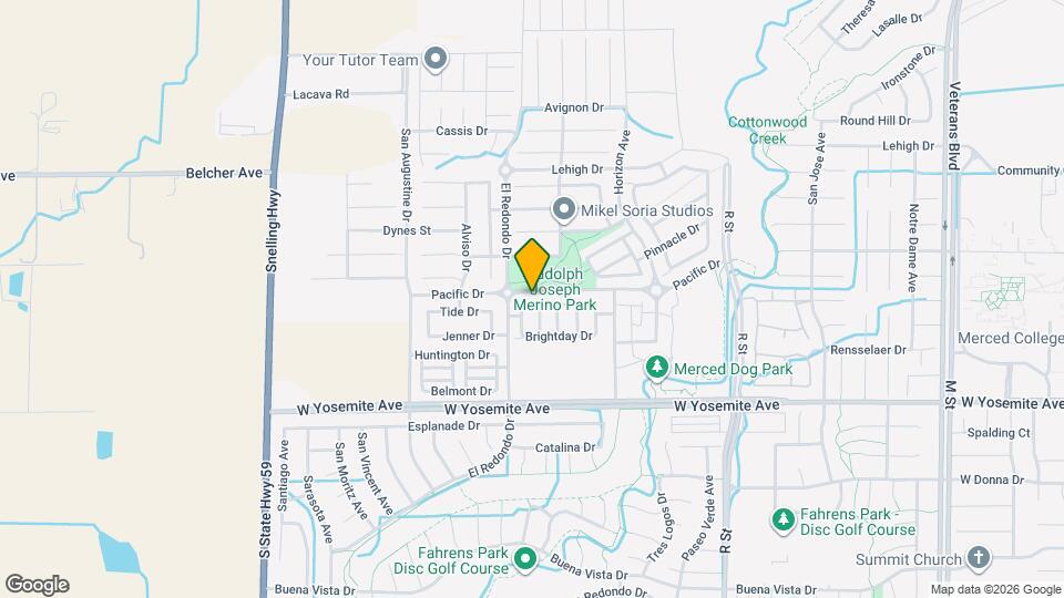 1281 Sunrise Dr Map and Location Details