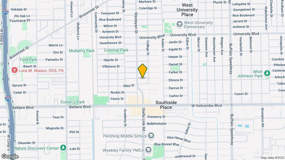 3919 Southwestern St Map and Location Details