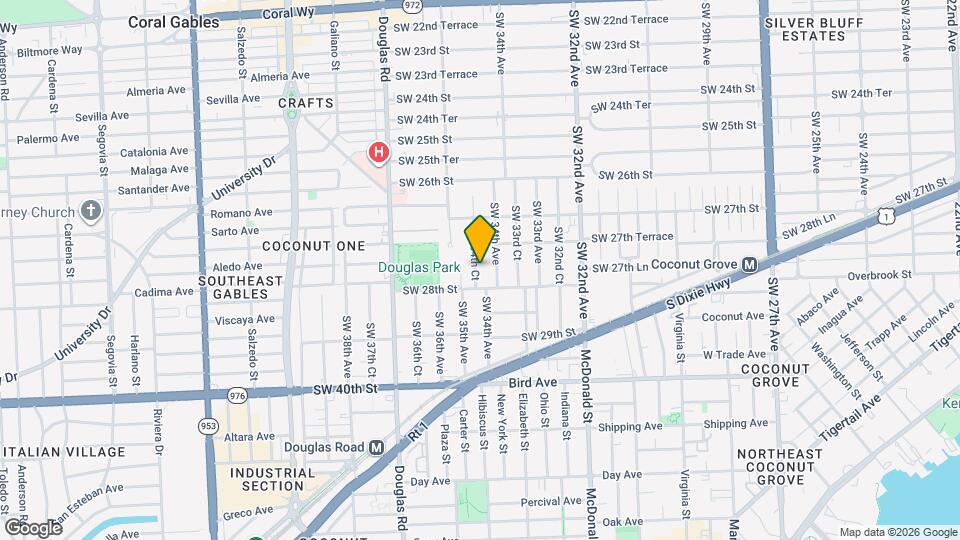 2787 SW 34th Ct Map and Location Details