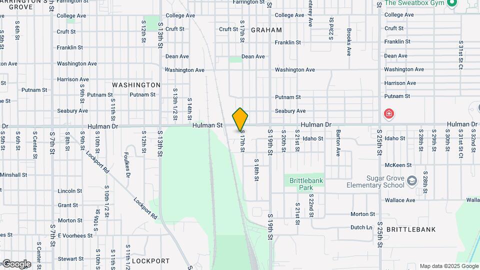 1711 S 17th St Map and Location Details