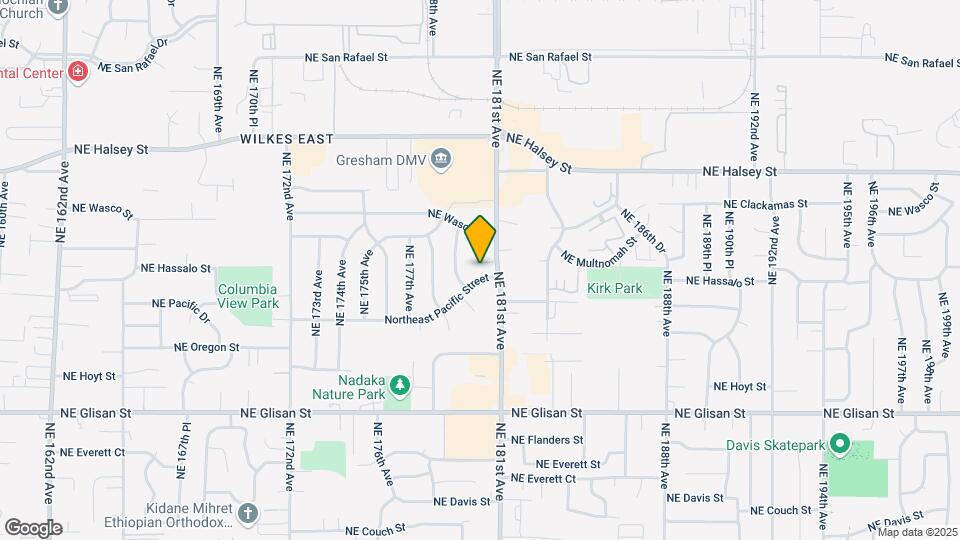 18001 Northeast Pacific Street-Unit -UNIT 101 Map and Location Details