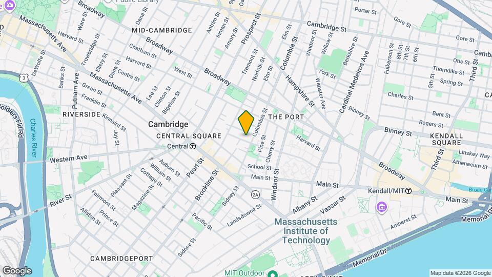 361 Washington St Map and Location Details