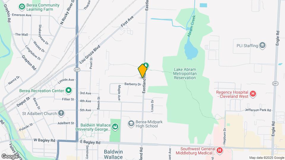 669 Eastland Rd Map and Location Details