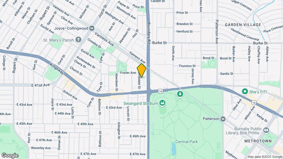 5598-5598 Ormidale St Map and Location Details