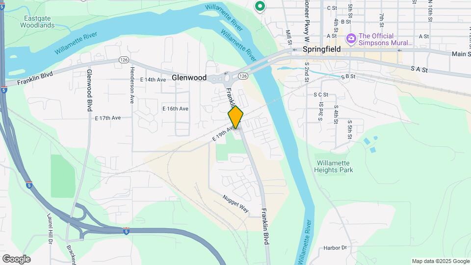 4550 Franklin Blvd Map and Location Details