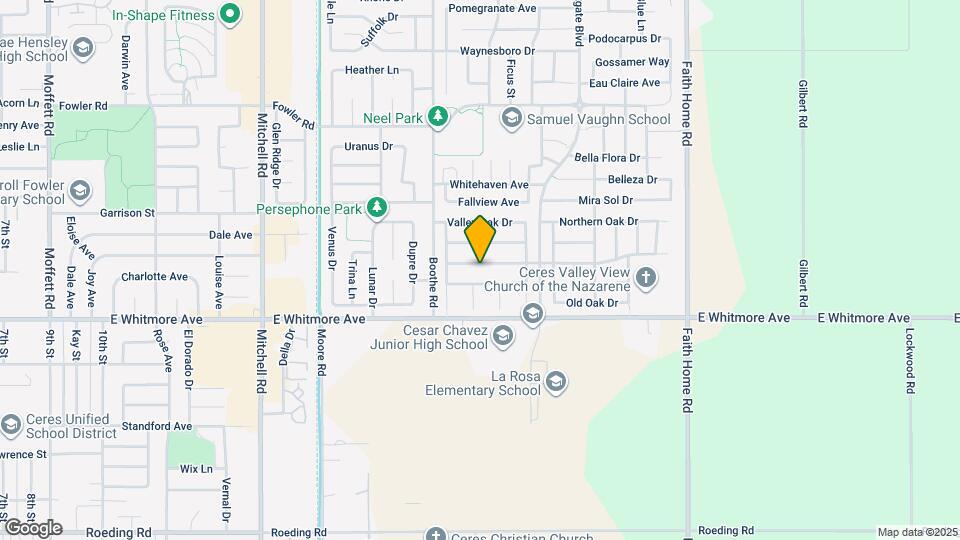 3584 Wild Oak Dr Map and Location Details