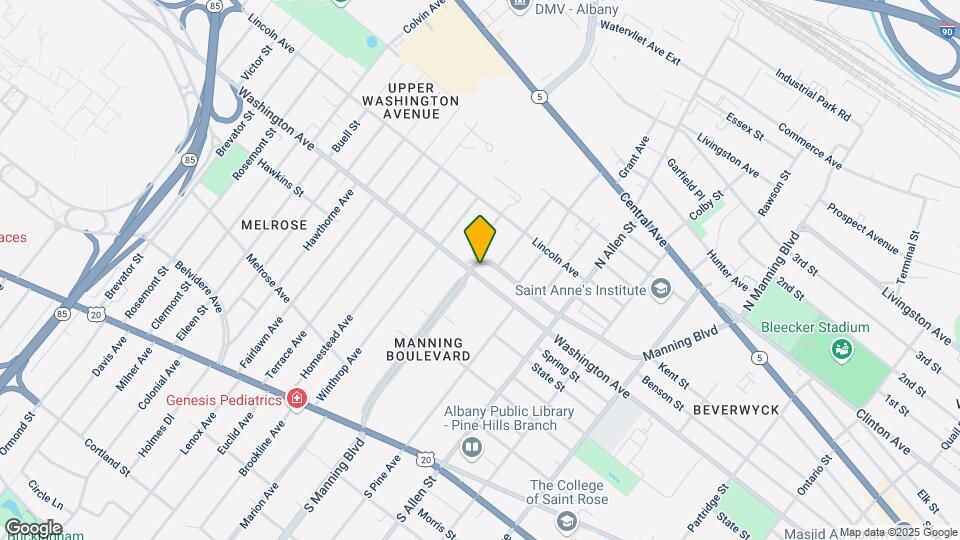 229 Manning Blvd Mapa y Detalles de la Ubicación