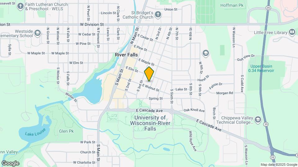 121 S 4th St Map and Location Details