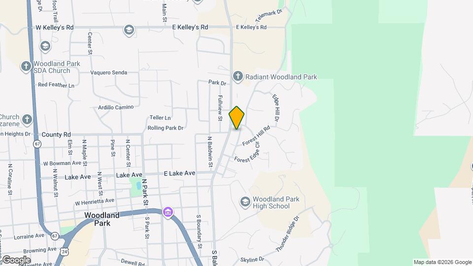 620 Forest Edge Rd Map and Location Details