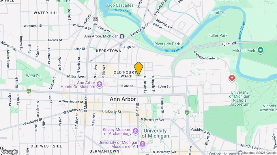 701 Catherine St Map and Location Details