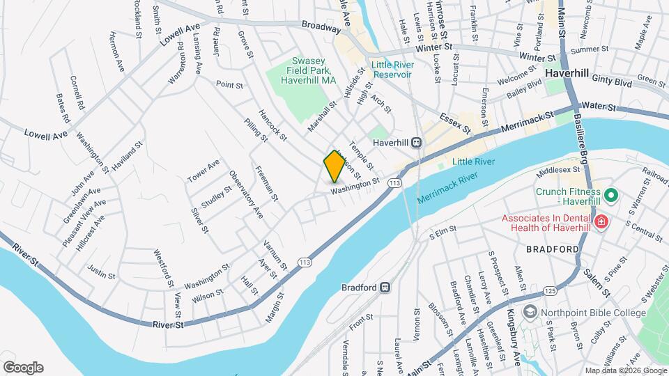 321 Washington St Map and Location Details