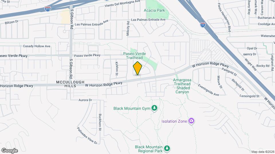 725 Smokey Mountain Ave Map and Location Details