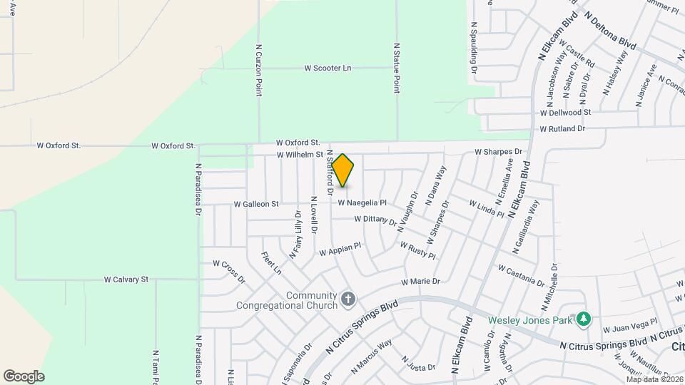 9810 N Lathyrus Terrace Map and Location Details
