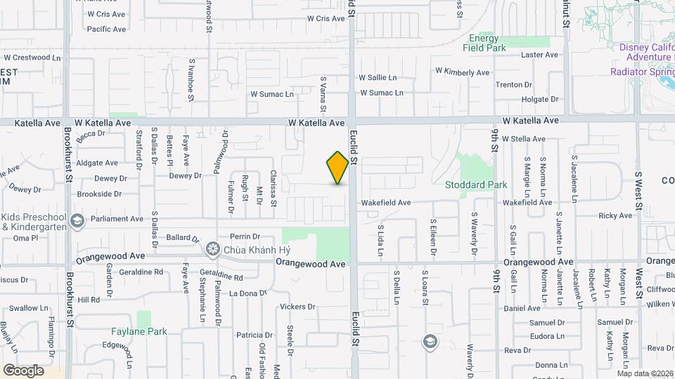 10932 Palma Vista Ave, Unit 4 Map and Location Details