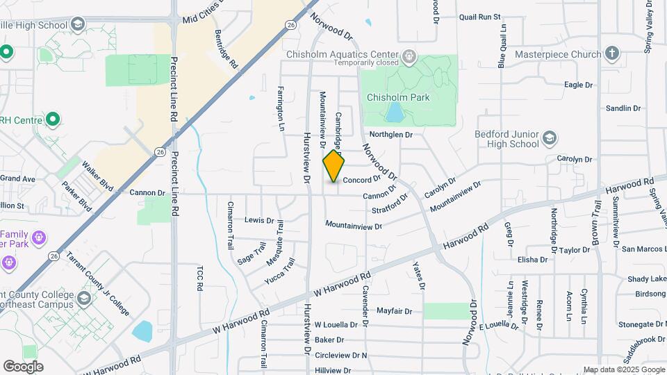 2105 Cambridge Dr Map and Location Details