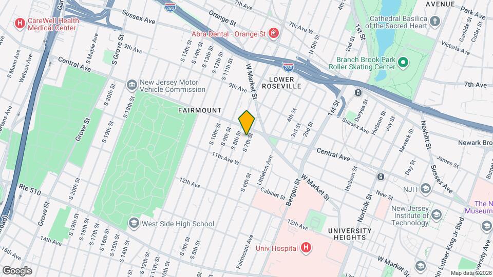 39 S 7th St, Unit 1-2 Map and Location Details