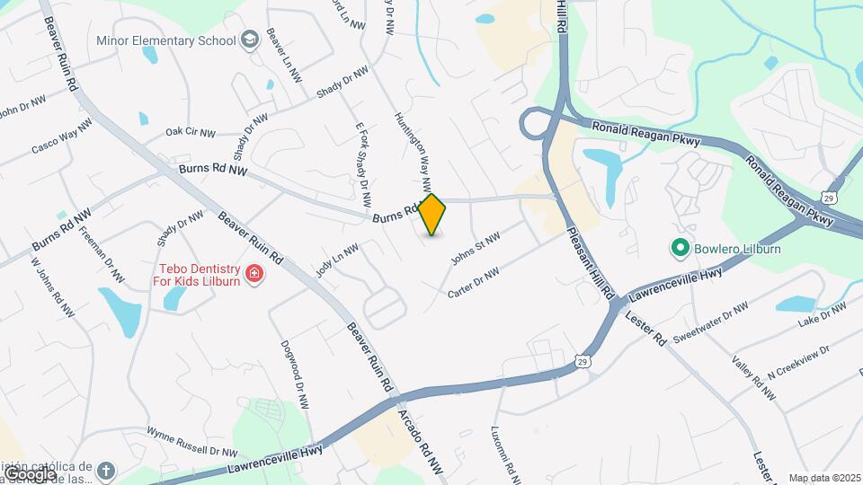 523 Cliffglen Way NW Mapa y Detalles de la Ubicación