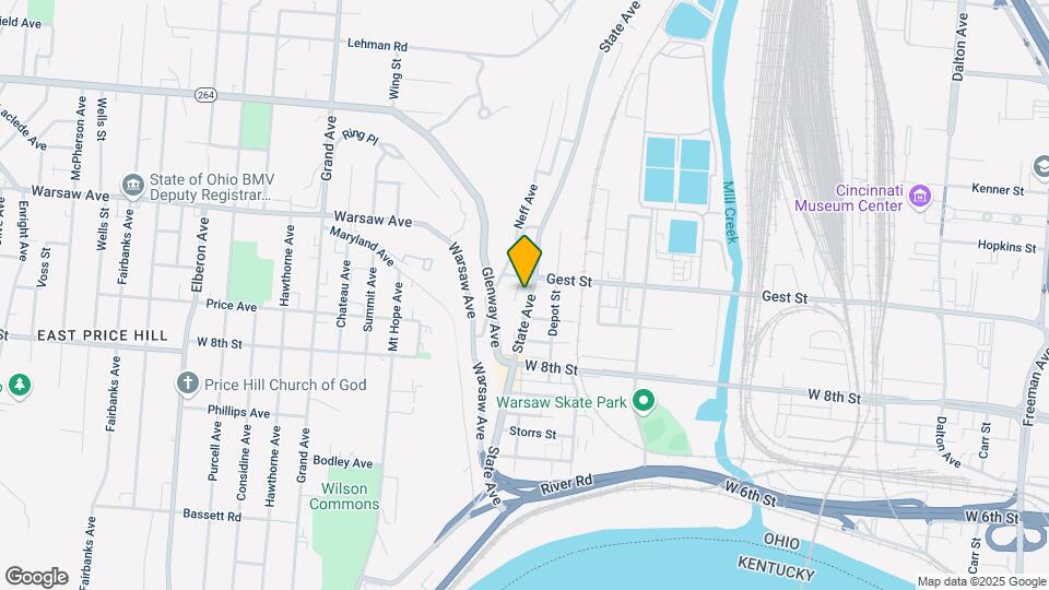 925 State Ave Map and Location Details
