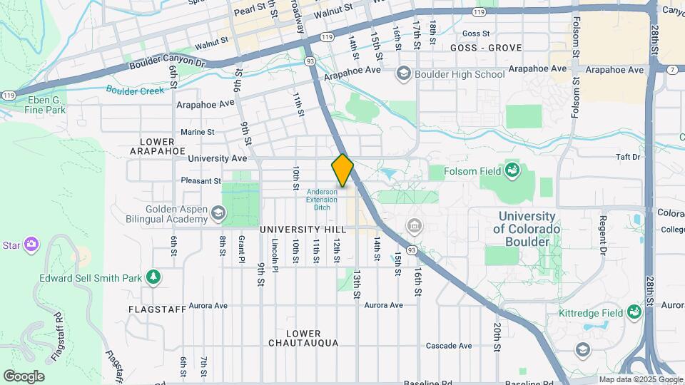 1209 Pennsylvania Ave Map and Location Details