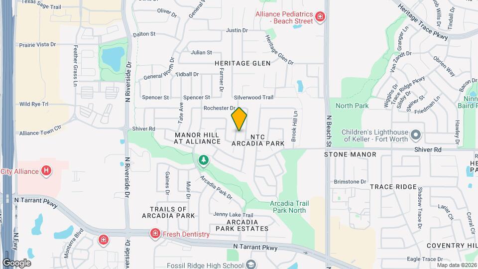 9016 Heartwood Dr Mapa y Detalles de la Ubicación