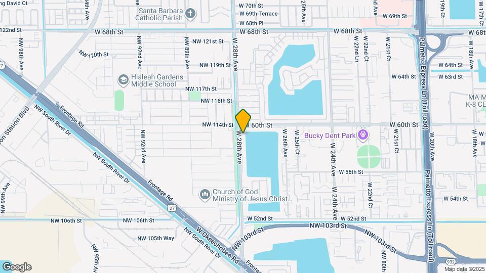 5903 W 28th Ave Map and Location Details