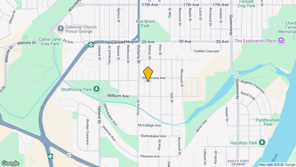 2215 Quince St Map and Location Details