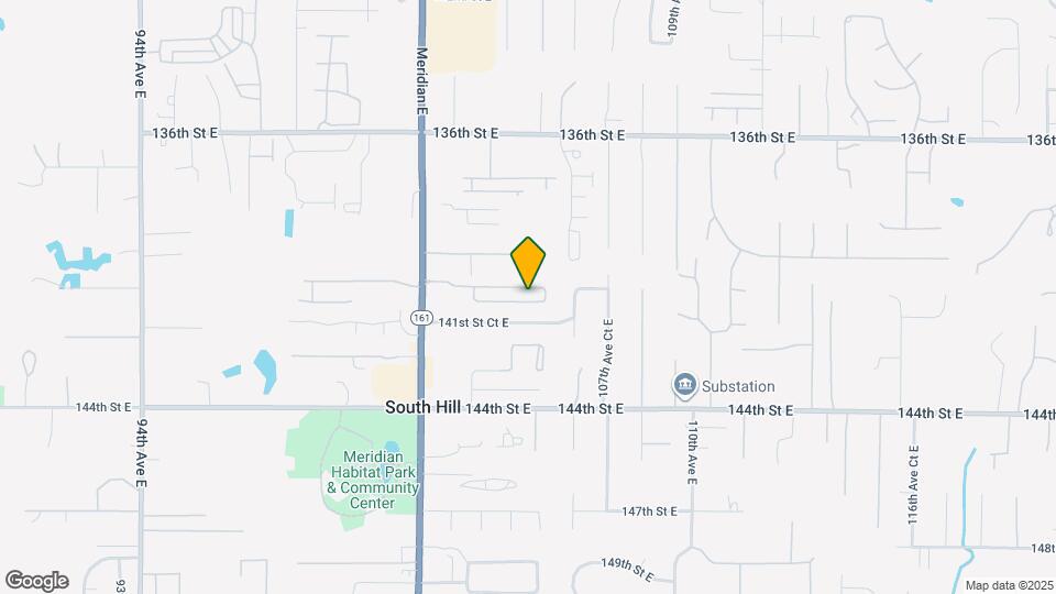 10504 140th St Ct E Map and Location Details