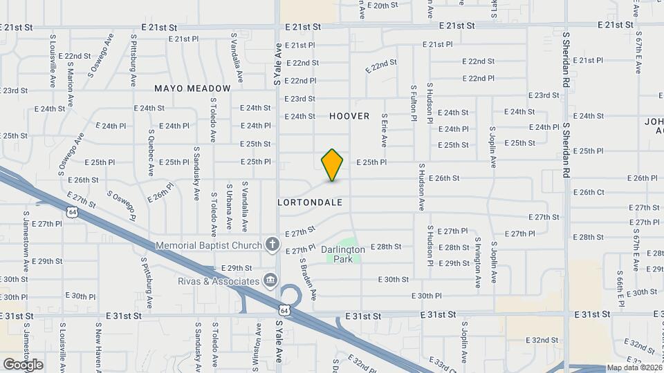 4978 E 26th St Map and Location Details